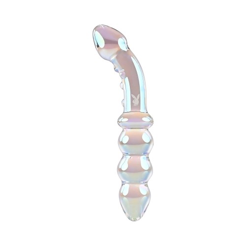 Dildo de Vidrio Doble Playboy Jewels