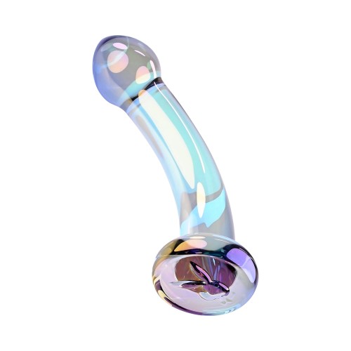 Playboy Jewels King Glass Dildo - G-Spot Pleasure