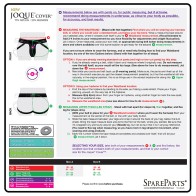 SpareParts Joque Cover Under Harness Black Size A