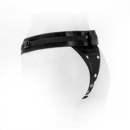 SpareParts Theo Cover Underwear Harness - Black One Strap