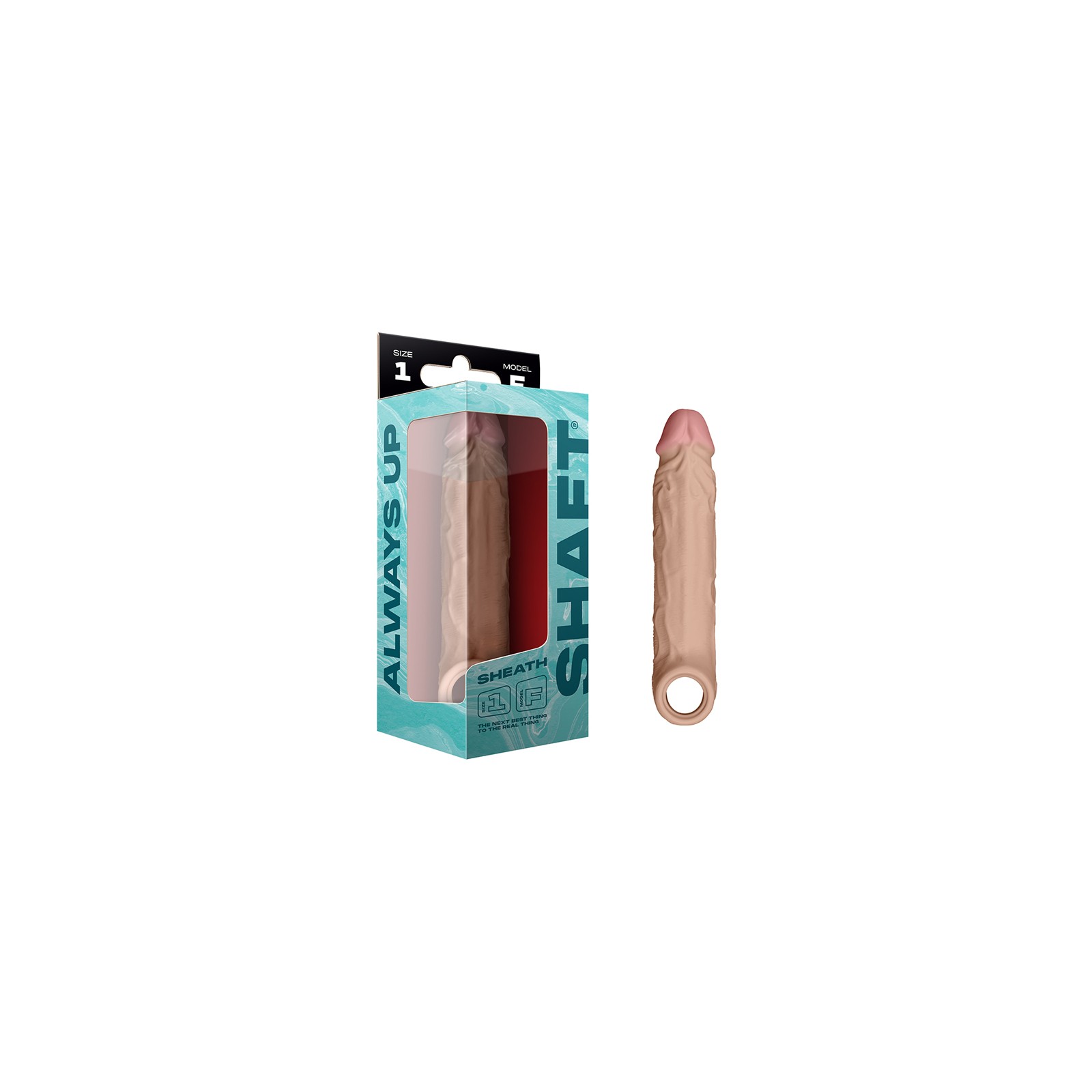 Shaft Model F Liquid Silicone Sheath Size 1