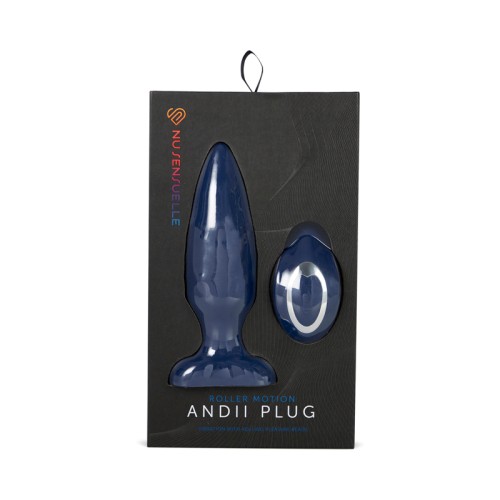 Plug de Movimiento Rodante Nu Sensuelle Andii para Exploración del Placer