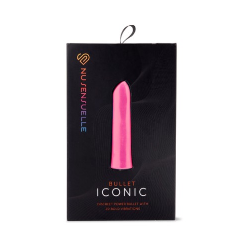 Vibrador Bullet Iconic Nu Sensuelle Rosa Intenso