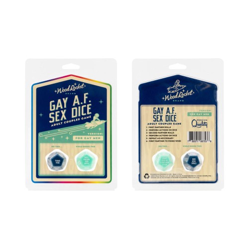 Gay AF Sex Dice for Men