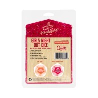 Girls Night Out Bachelorette Party Do or Dare Dice for Fun Times