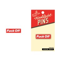 Enamel Pin Fuck Off