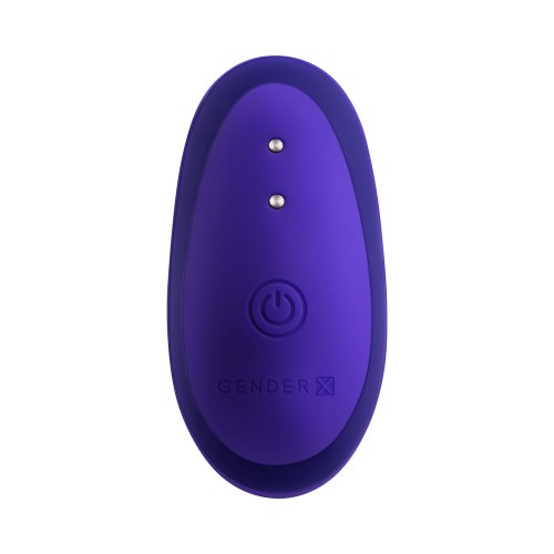 Plug de Silicona Recargable Gender X para el Placer Supremo