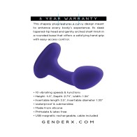 Gender X Rechargeable Silicone Plug for Ultimate Pleasure