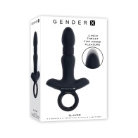 Gender X Slayer Rechargeable Thruster Vibe Silicone Black