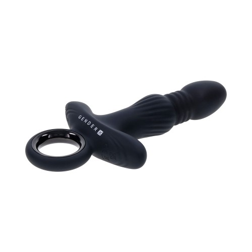 Gender X Slayer Rechargeable Thruster Vibe Silicone Black