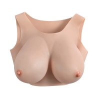 Gender X Plate E-Cup Silicone Light Breasts - Realistic Enhancements