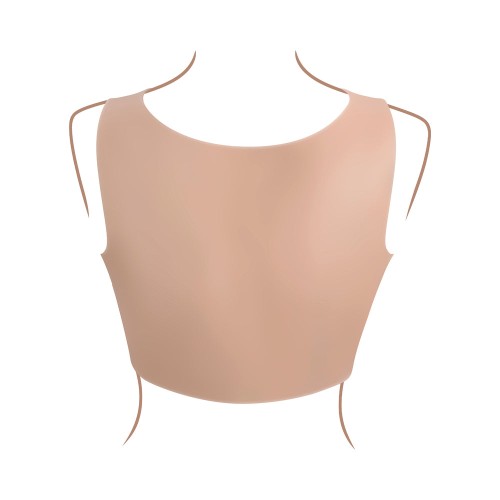 Gender X Plate E-Cup Silicone Light Breasts - Realistic Enhancements