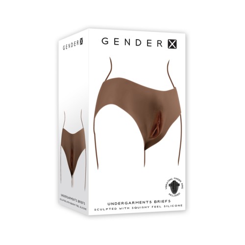 Panty de Silicona Vagina Gender X con Características