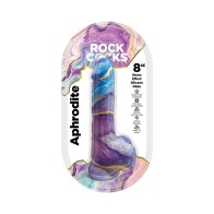 Rock Cocks Aphrodite Marble Silicone Dildo 8"