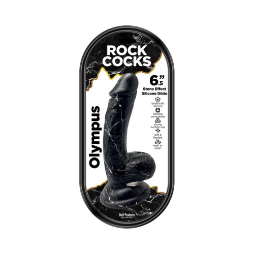 Dildo de Silicona Mármol Olympus Rock Cocks 6.5 in.