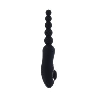 Playboy Let It Bead Rechargeable Flexible Dual-Ended Anal Vibe with Suction