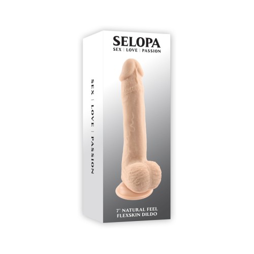 Dildo Flexskin 7 in. Selopa - Sensación Realista