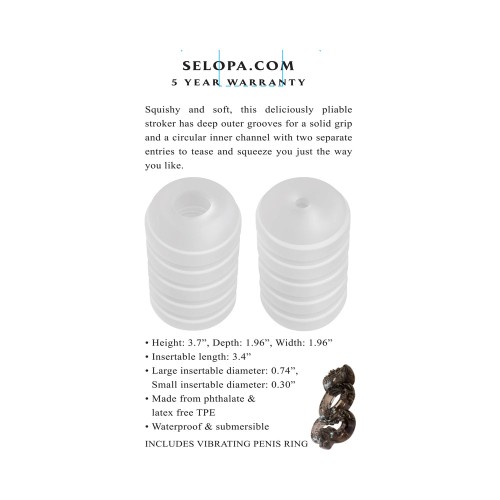 Selopa Ring Me Up Stroker TPE Clear