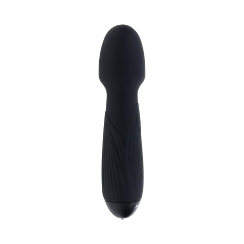 Selopa Power Trip Rechargeable Vibrating Wand Silicone Black