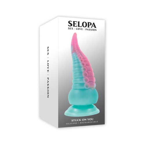 Dildo Vibrador Recargable Selopa Stuck On You