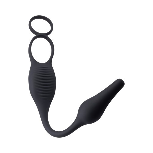 C-Ring Combo Vibrador Recargable Plug & Tug Zero Tolerance