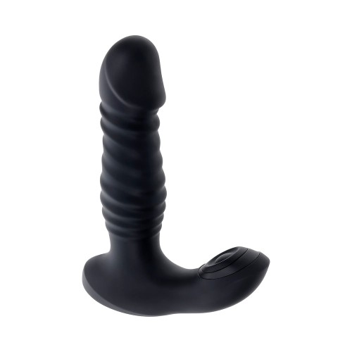 Zero Tolerance Vibrador Anal con Penetración y Control Remoto - Negro