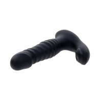 Zero Tolerance Thrusting Anal Vibe with Remote Control - Black