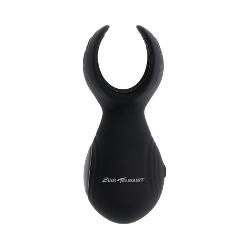 Zero Tolerance Handy Helper Estimulador Vibrador Recargable Silicona Negra - Dispositivo de Placer Definitivo