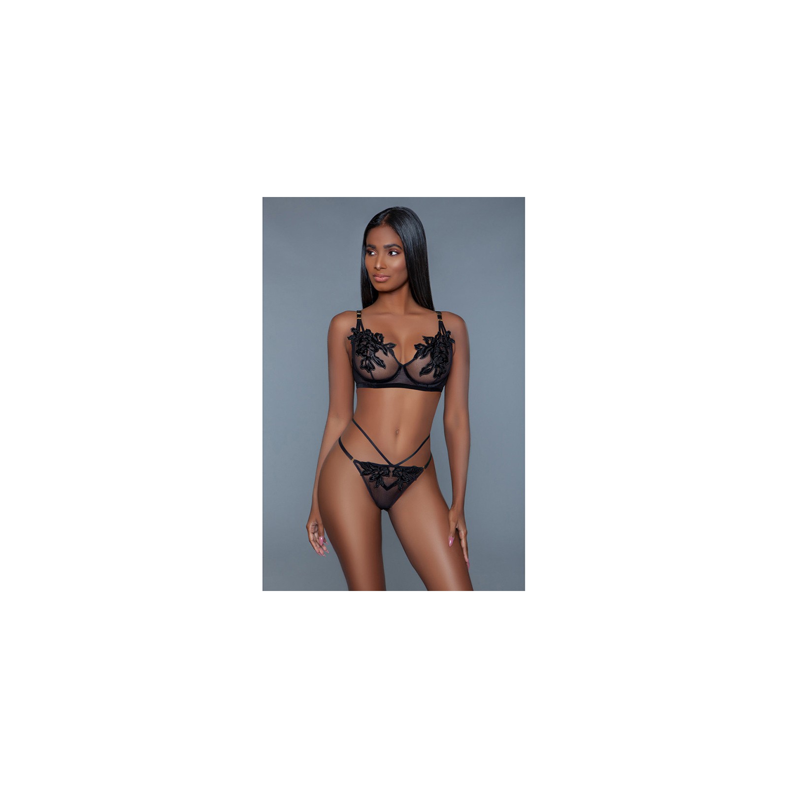 BeWicked Evangeline Set Black M/L