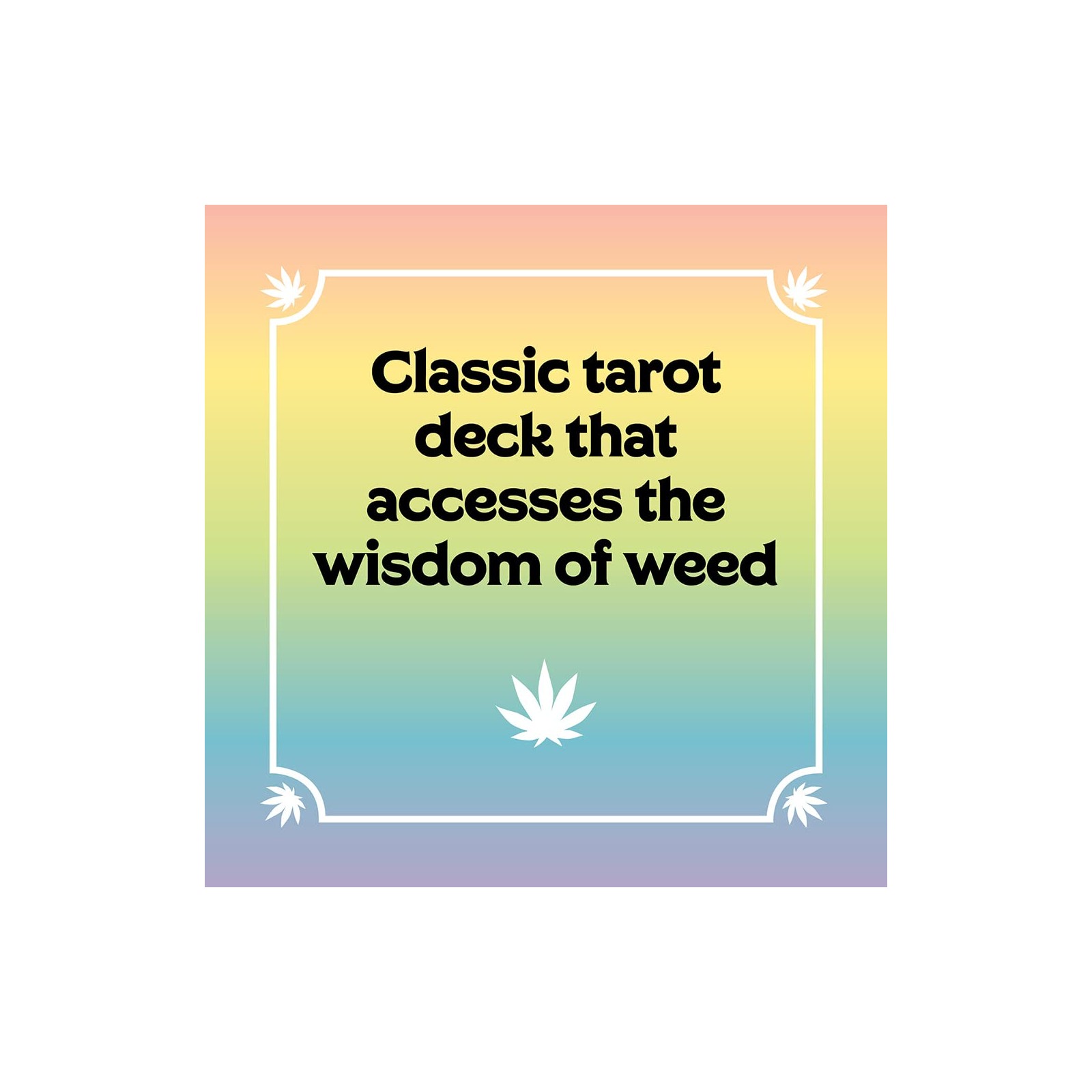 Tarot Pot Baraja de Tarot Inspirada en el Cannabis