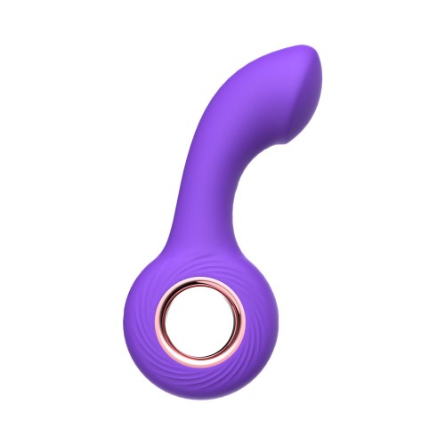 Vibrador Arched Ring Vibe Luv Inc Purpura