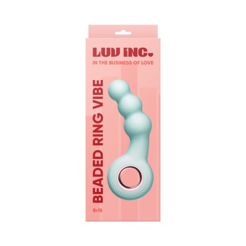 Luv Inc Br15 G-Spot Beaded Ring Vibe for Enhanced Pleasure