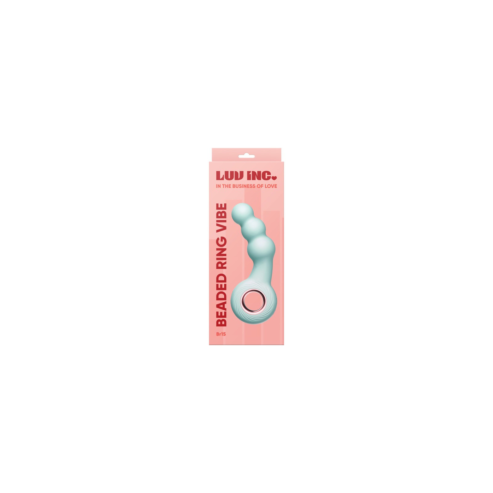 Luv Inc Br15 G-Spot Beaded Ring Vibe for Enhanced Pleasure