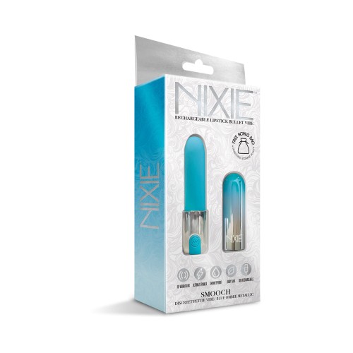 Nixie Smooch Lipstick Vibrator Blue Ombre