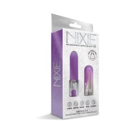 Nixie Smooch Rechargeable Lipstick Vibrator - Blue Ombre