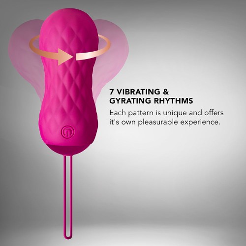 Blush Carina Velvet Vibrator with Remote Control