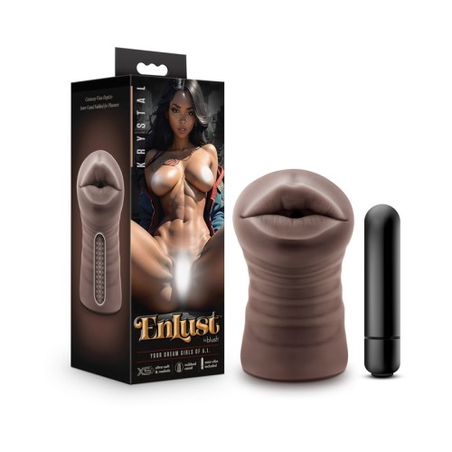 Krystal Vibrating Stroker for Ultimate Pleasure