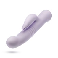 Vibrador Conejito Blush Rylee Lavanda - Estimulación Dual