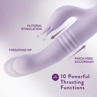 Vibrador Conejito Blush Rylee Lavanda - Estimulación Dual