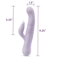 Vibrador Conejito Blush Rylee Lavanda - Estimulación Dual