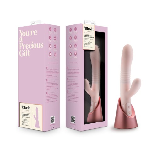 Blush Fraya Vibrant Rabbit Massager Pink - Dual Stimulation