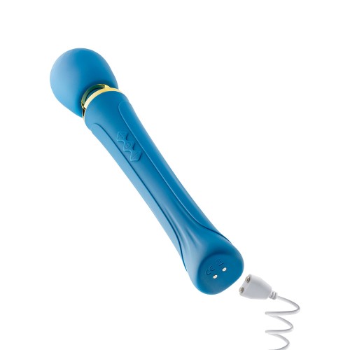 Dianna Teal Royal Massage Wand - Elevate Your Pleasure