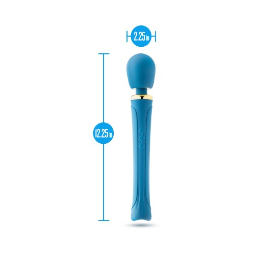 Dianna Teal Royal Massage Wand - Elevate Your Pleasure