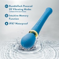 Dianna Teal Royal Massage Wand - Elevate Your Pleasure