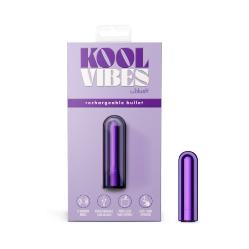 Kool Vibes Rechargeable Mini Bullet Grape - Intense Pleasure