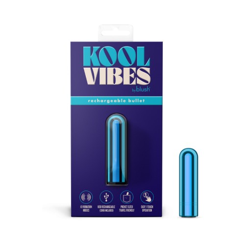 Kool Vibes Mini Bala Recargable para Placer Intenso