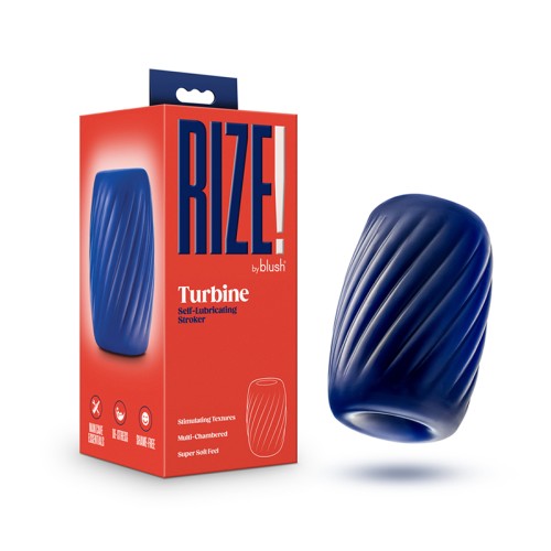 Rize Turbine Masturbador Autolubricante Azul