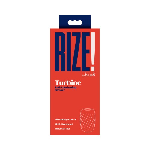 Rize Turbine Masturbador Autolubricante Azul