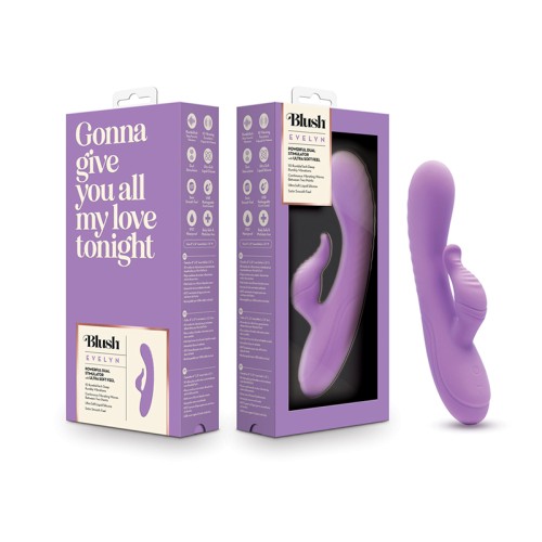 Blush Evelyn Purple Rabbit Vibrator