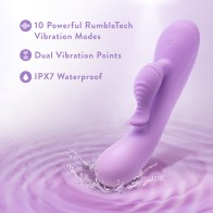 Blush Evelyn Purple Rabbit Vibrator